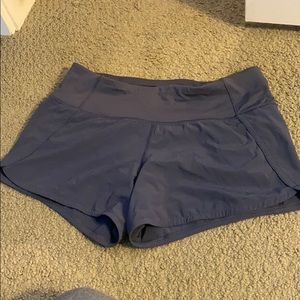 DARK GREY LULU RUN TIMES SHORT